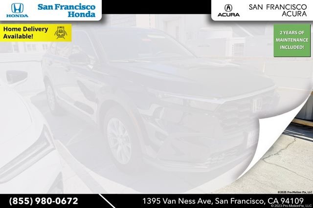 Used 2025 Crystal Black Pearl Honda EX-L image 1