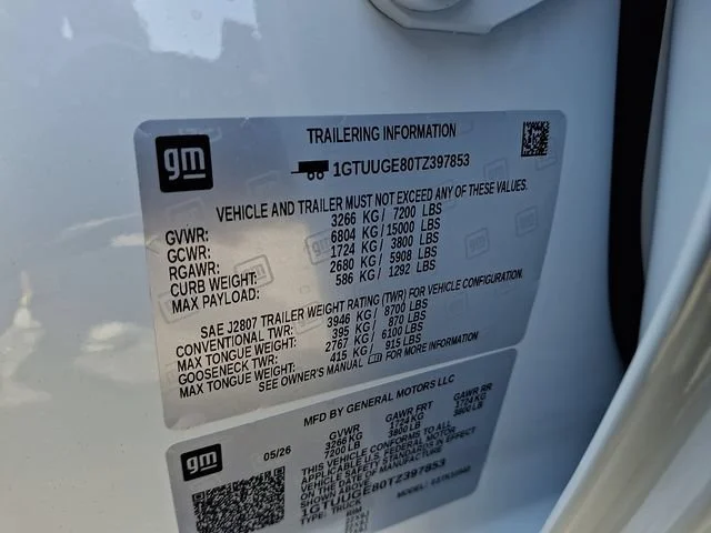 New 2026 Glacier White Tricoat GMC Denali image 22