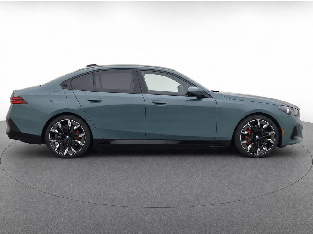 Certified Used 2024 Green Metallic BMW eDrive40 image 2