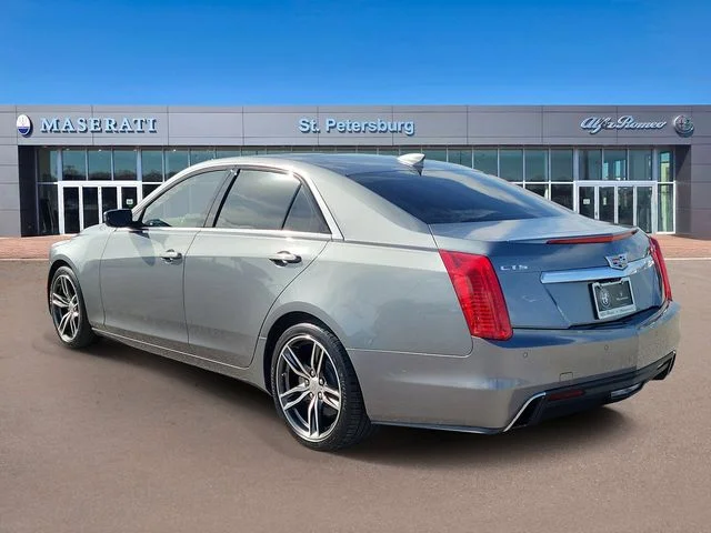 Used 2019 Gray Cadillac 3.6L Twin Turbo V-Sport Premium Luxury image 3