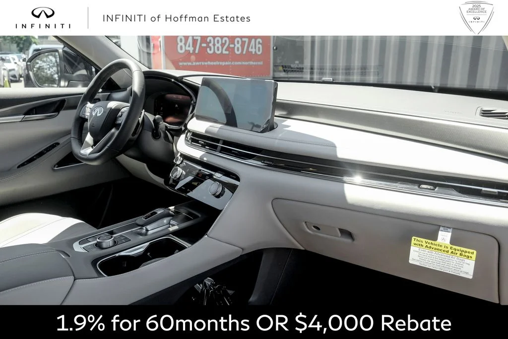 New 2027 MINERAL BLACK INFINITI Luxe AWD image 25