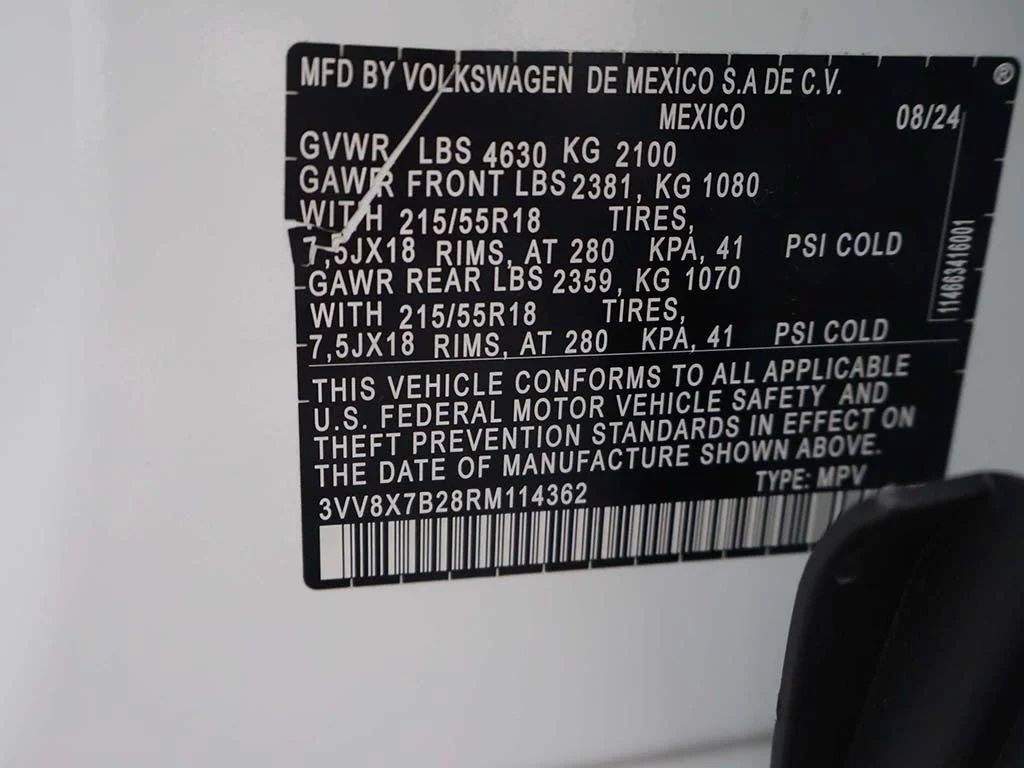 Used 2024 White Volkswagen 1.5T S image 47
