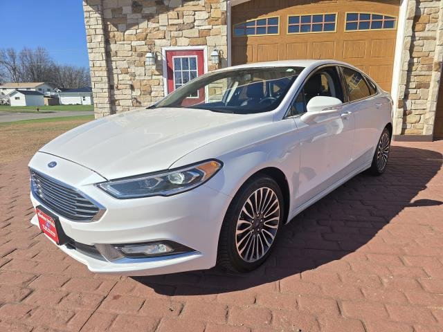 Used 2018 White Platinum Tri-Coat Metallic FORD TITANIUM image 7