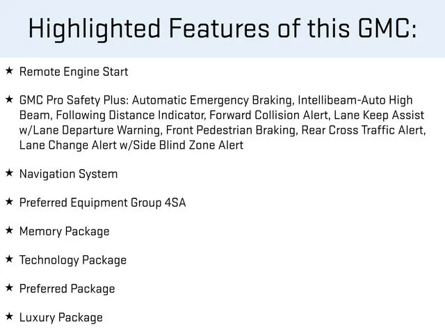 Used 2022 White GMC SLT image 2