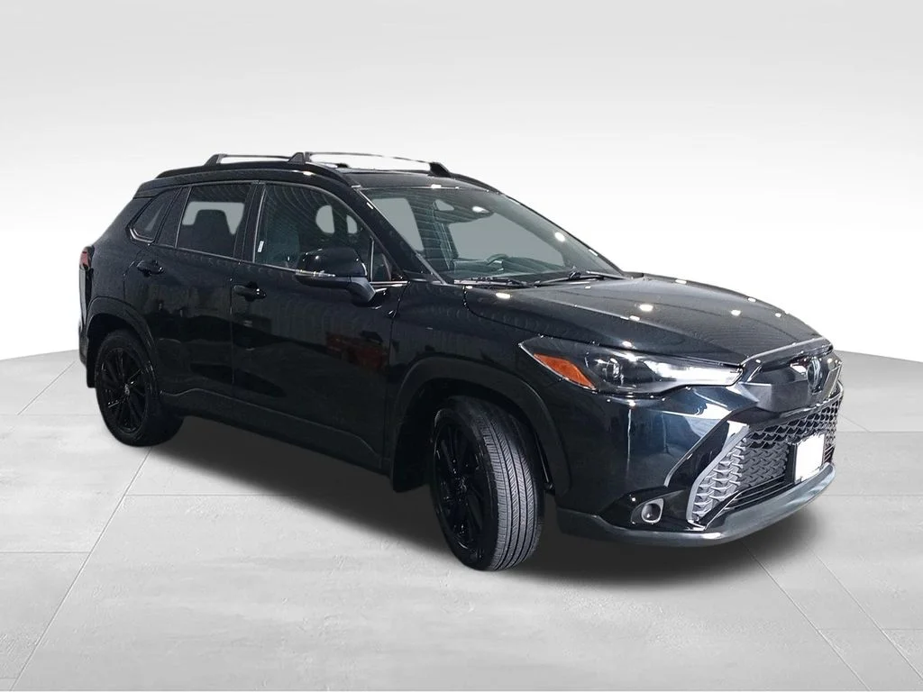 Used 2025 Black Toyota Hybrid Nightshade image 3