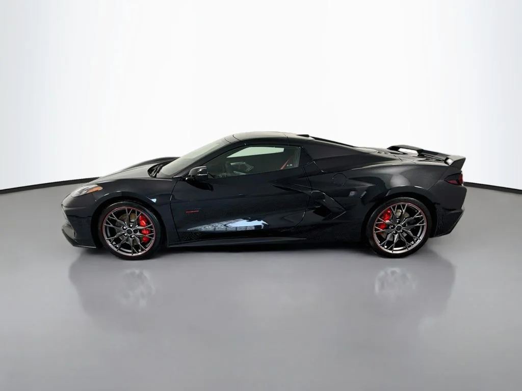 Used 2023 Carbon Flash Metallic Chevrolet Stingray image 2