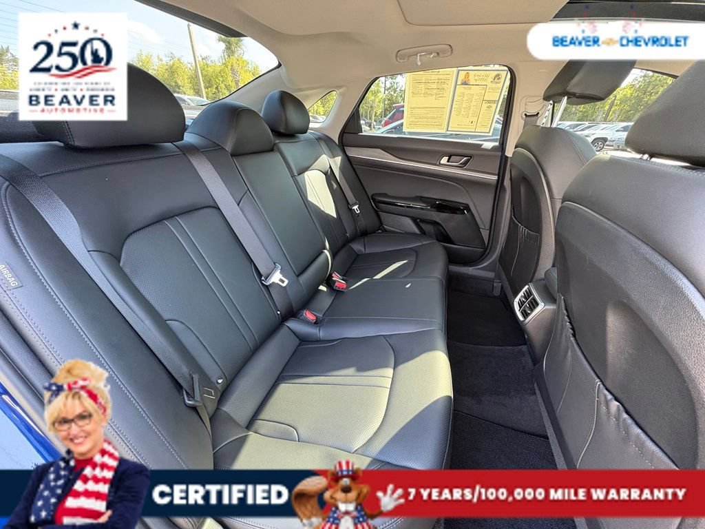 Used 2025 Blue Kia EX image 23