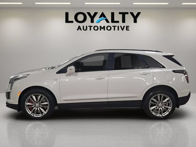 Used 2022 CRYSTAL WHITE TRICOAT Cadillac AWD Sport image 2