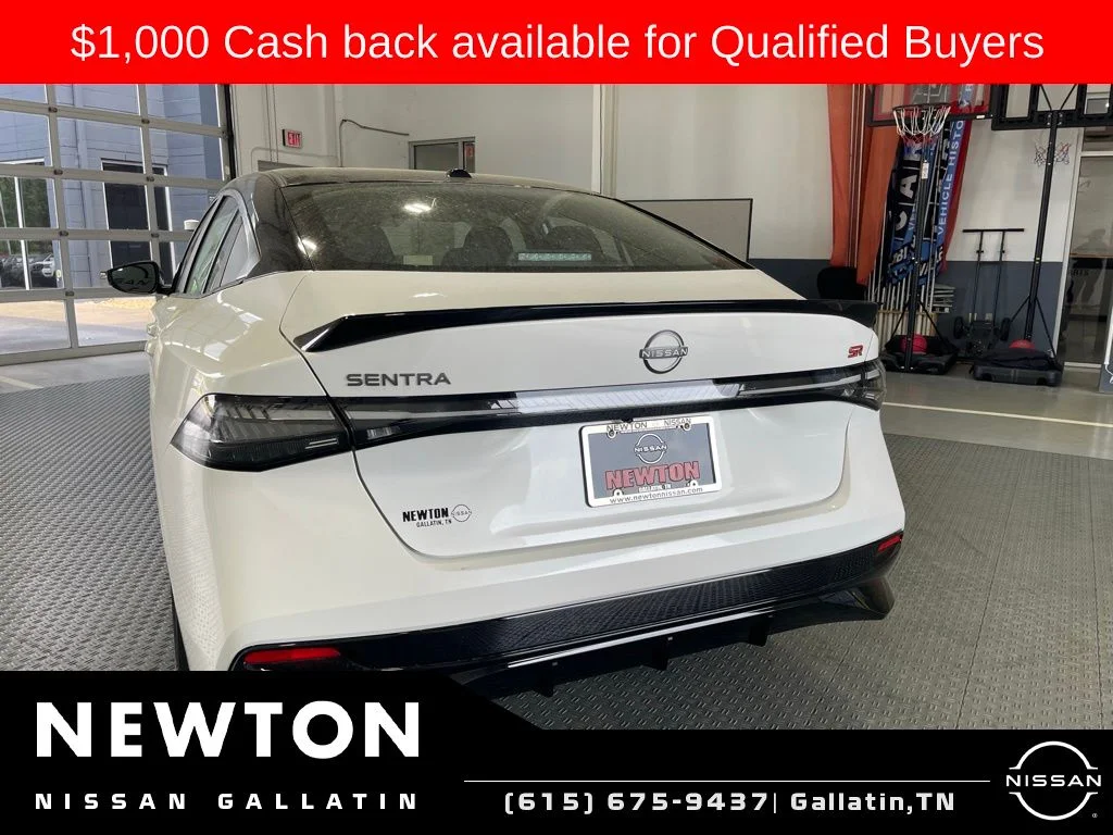 New 2026 Aspen White TriCoat / Super Black Two-tone Nissan SR image 7