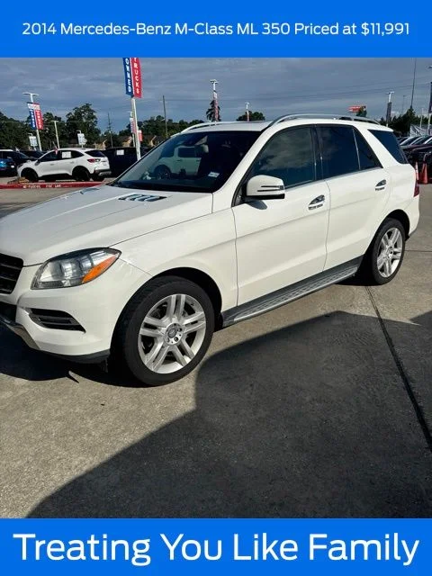 Used 2014 White Mercedes-Benz ML 350 image 1