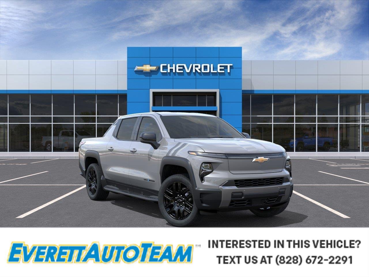 Slate Gray Metallic 2026 Chevrolet Silverado EV Pickup Truck All-Wheel Drive Automatic