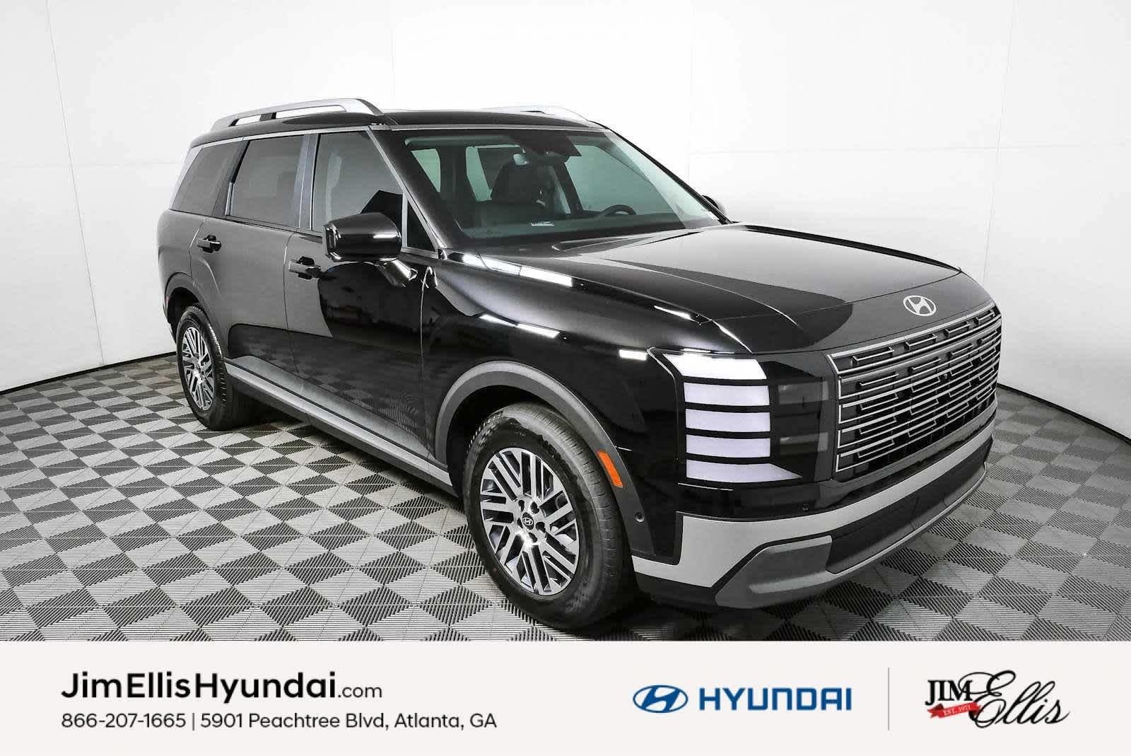 New 2026 Abyss Black Pearl Hyundai SEL Premium FWD image 1