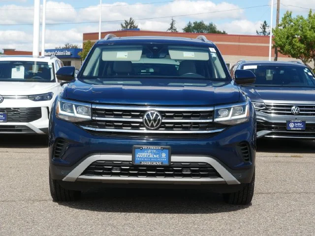 Used 2021 Volkswagen Atlas SEL with VIN 1V2ER2CA5MC548140 for sale in Inver Grove Heights, Minnesota