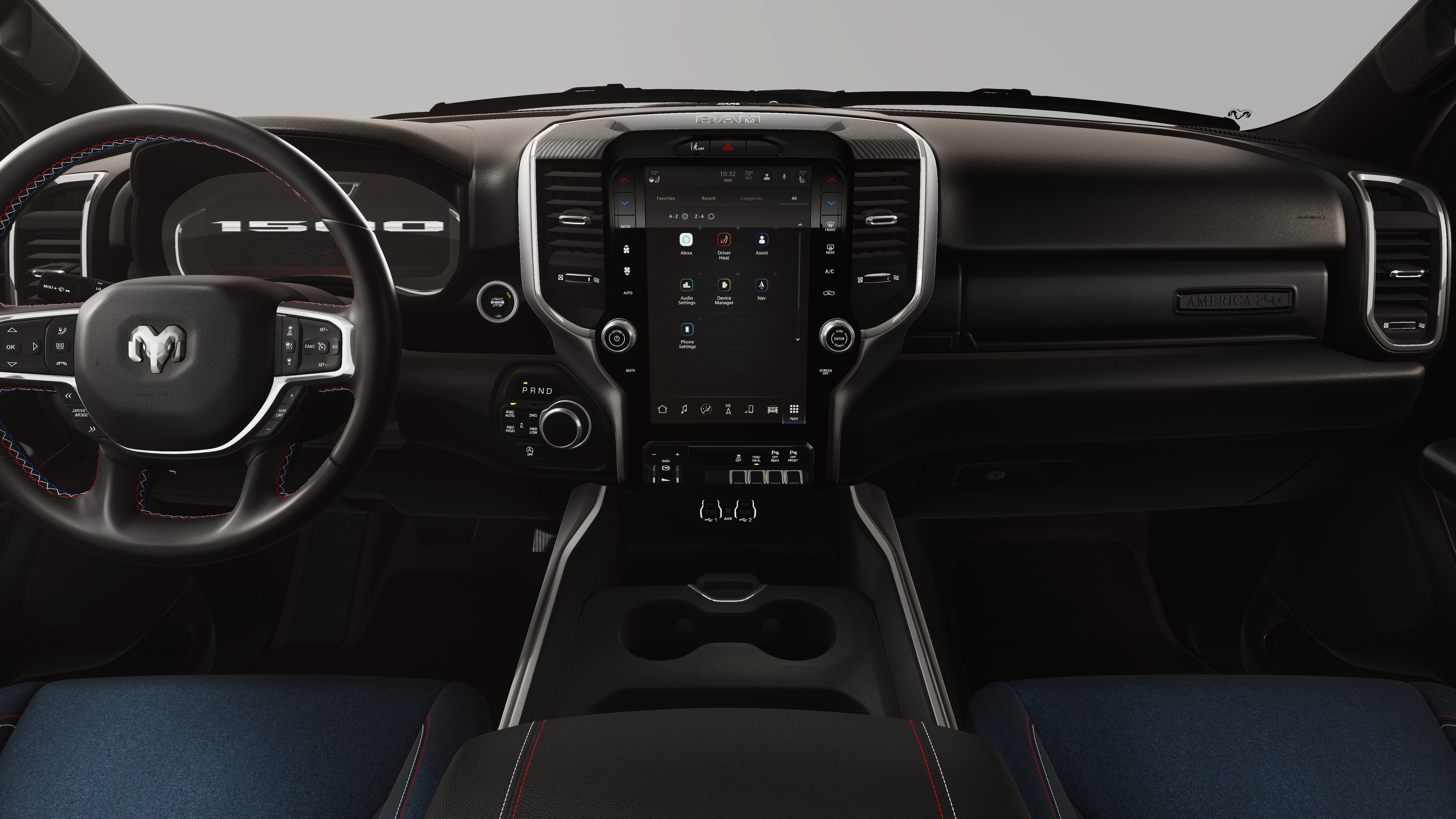 New 2026 Hydro Blue Pearl-Coat Exterior Paint RAM Big Horn/Lone Star America 250 image 18