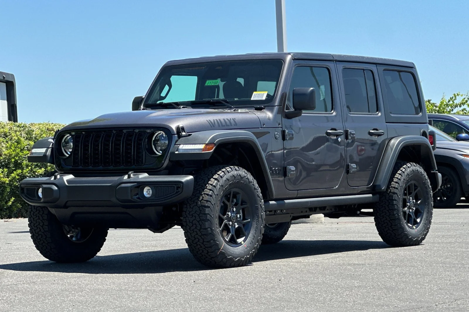 New 2026 Granite Crystal Metallic Clear-Coat Exterior Paint Jeep Willys image 8
