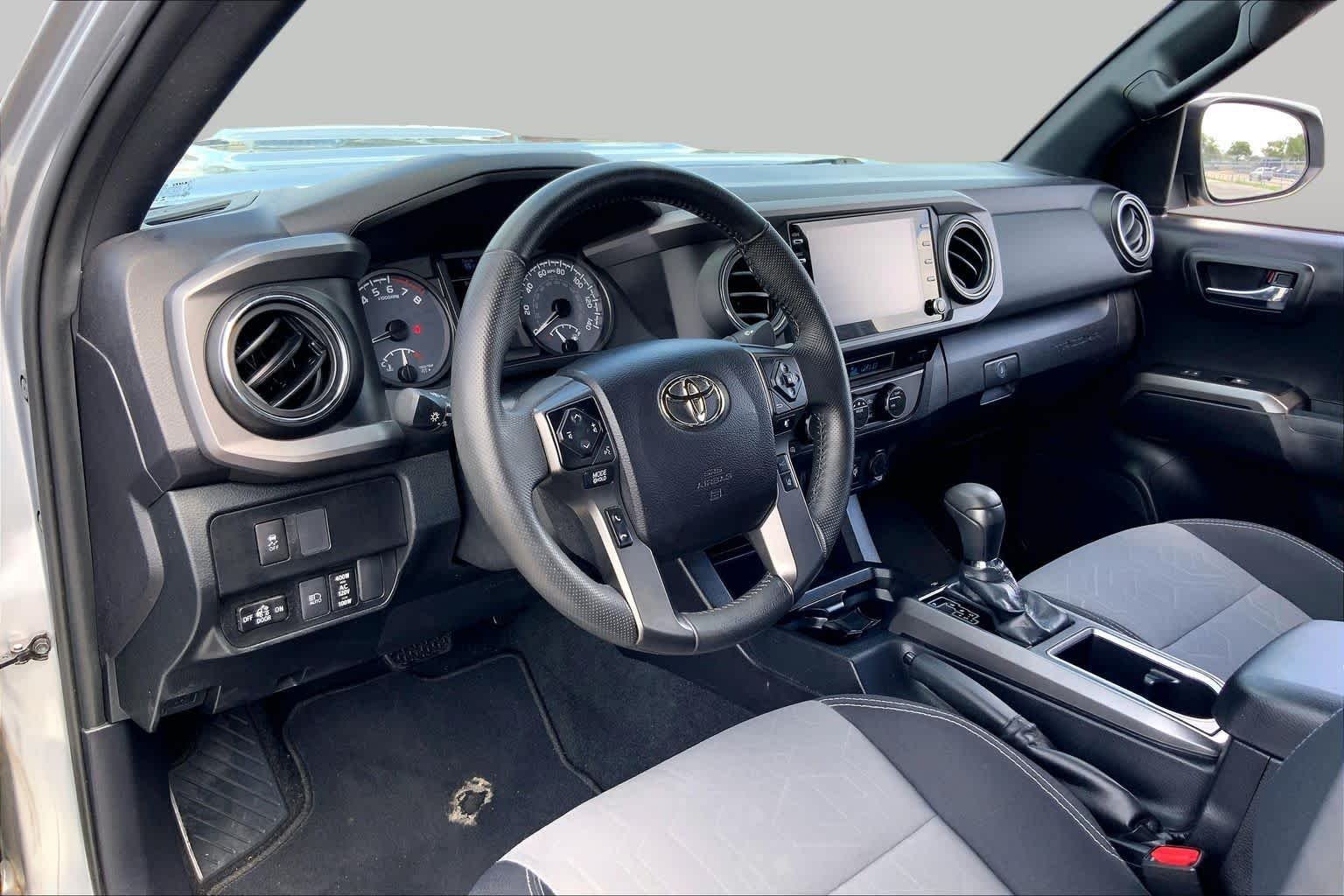Used 2021 Silver Sky Metallic Toyota TRD Sport image 17