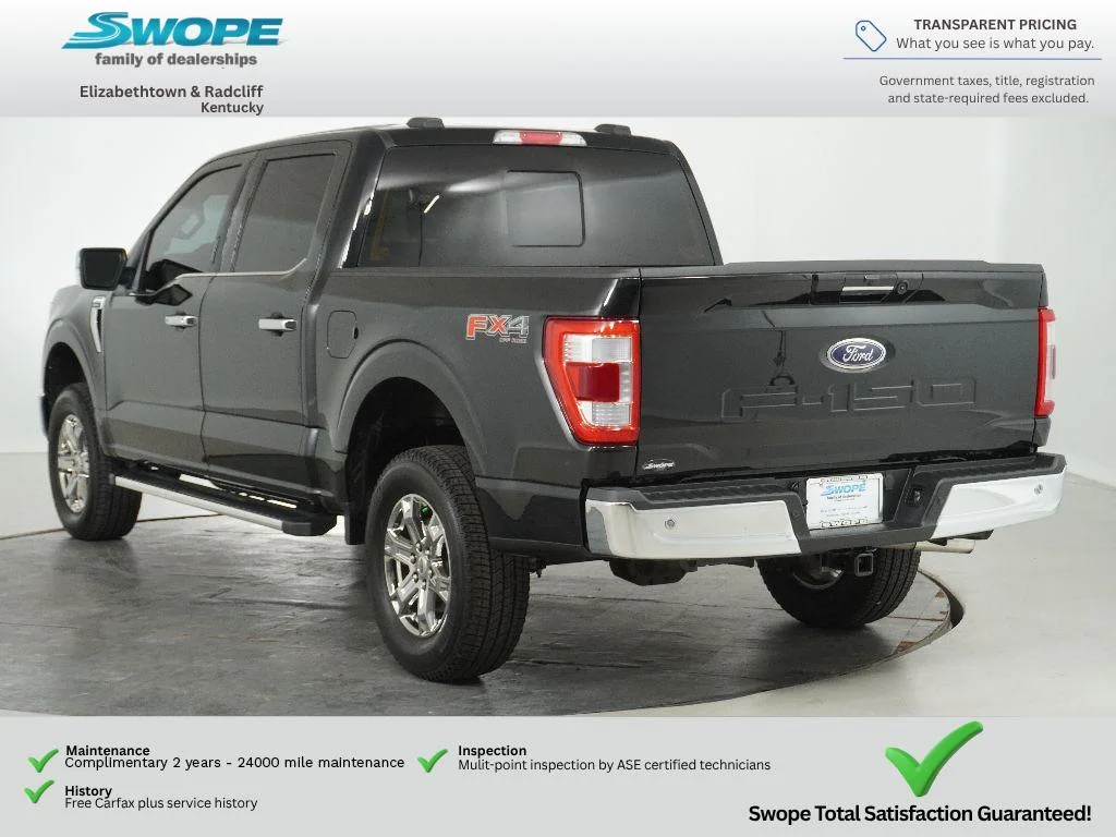Certified Used 2023 Agate Black Ford LARIAT image 7