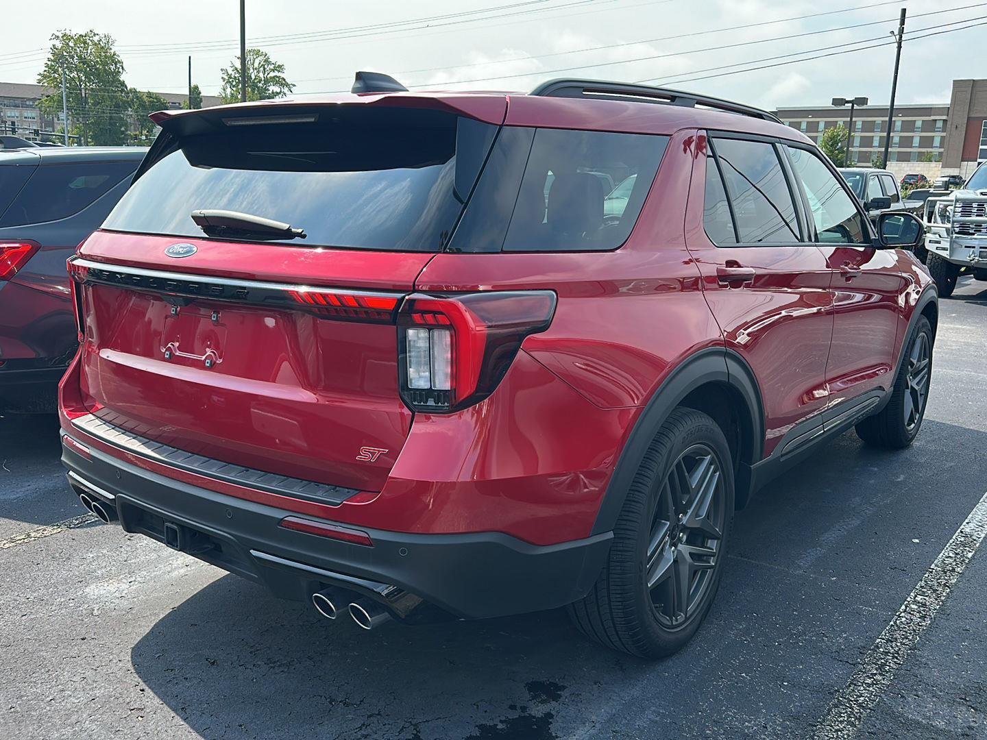 Used 2026 Rapid Red Metallic Tinted Clearcoat Ford ST image 3