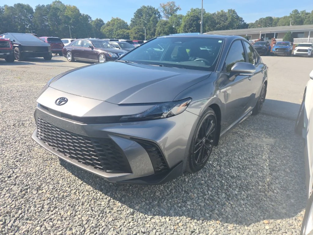Used 2025 Black Toyota SE image 1