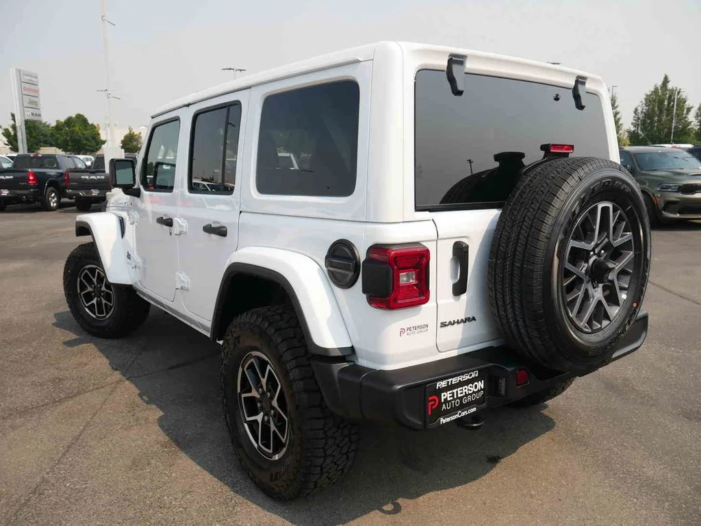 Certified Used 2025 White Jeep Sahara image 18