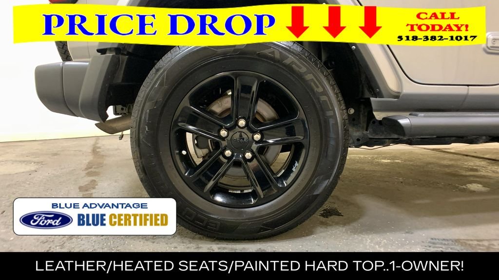 Certified Used 2021 Billet Silver Metallic Jeep Unlimited Sahara Altitude image 15