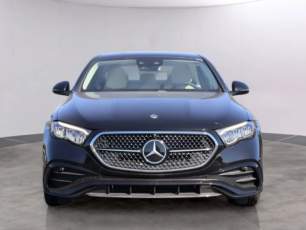 New 2026 Obsidian Black Metallic Mercedes-Benz E 450 image 2