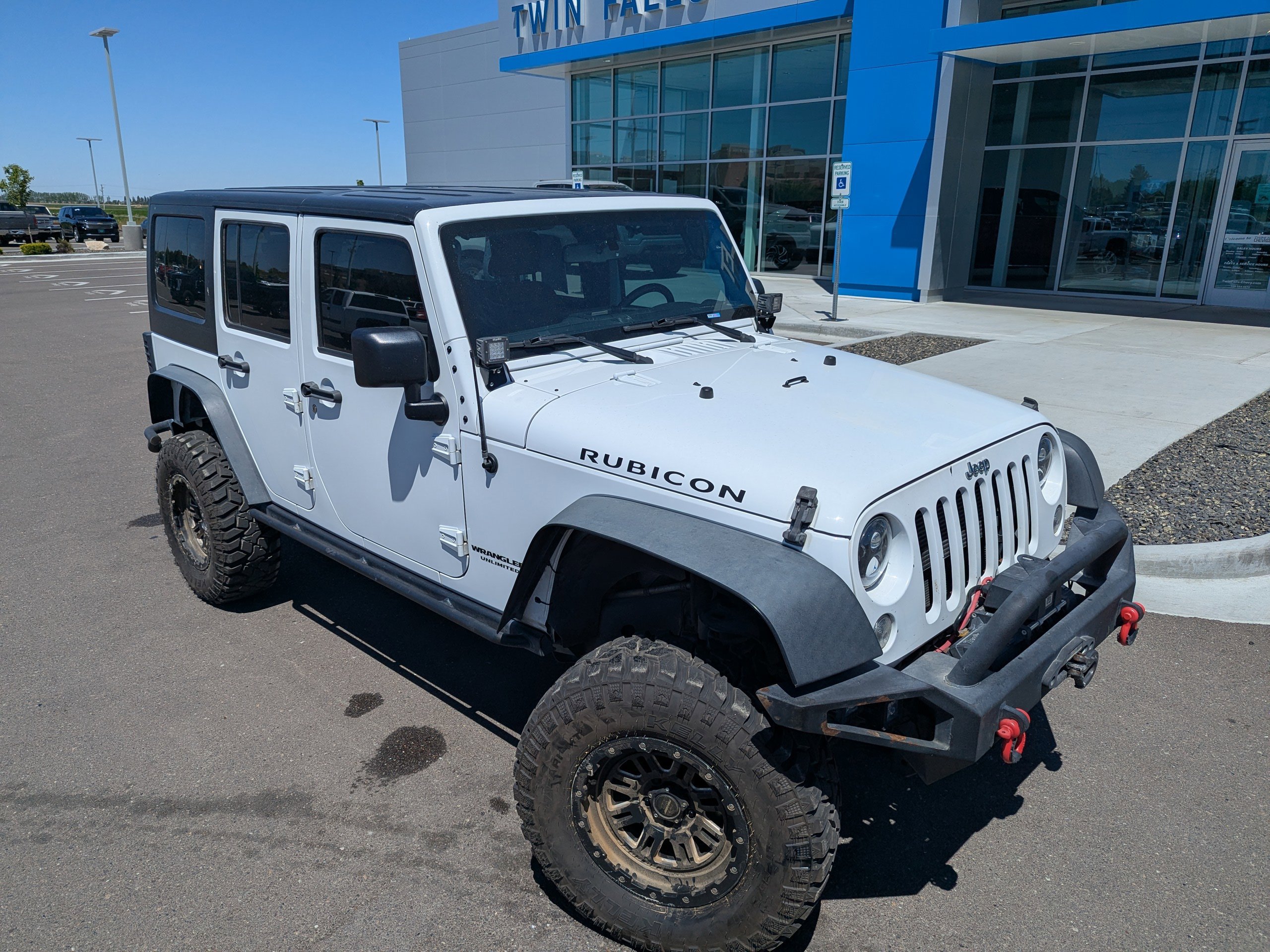 Used 2016 White Jeep Rubicon image 4