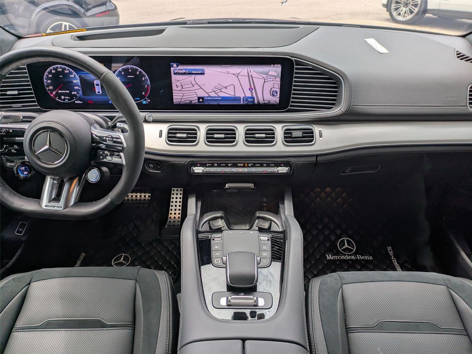 Used 2025 Obsidian Black Metallic Mercedes-Benz AMG® GLE 63 S image 30