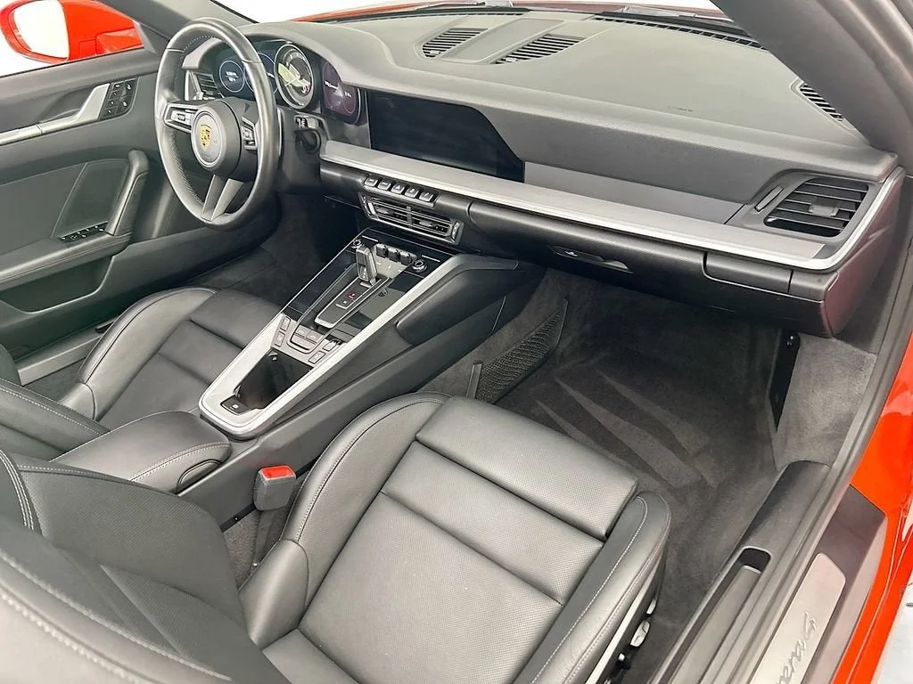 Used 2021 Lava Orange Porsche Carrera image 24
