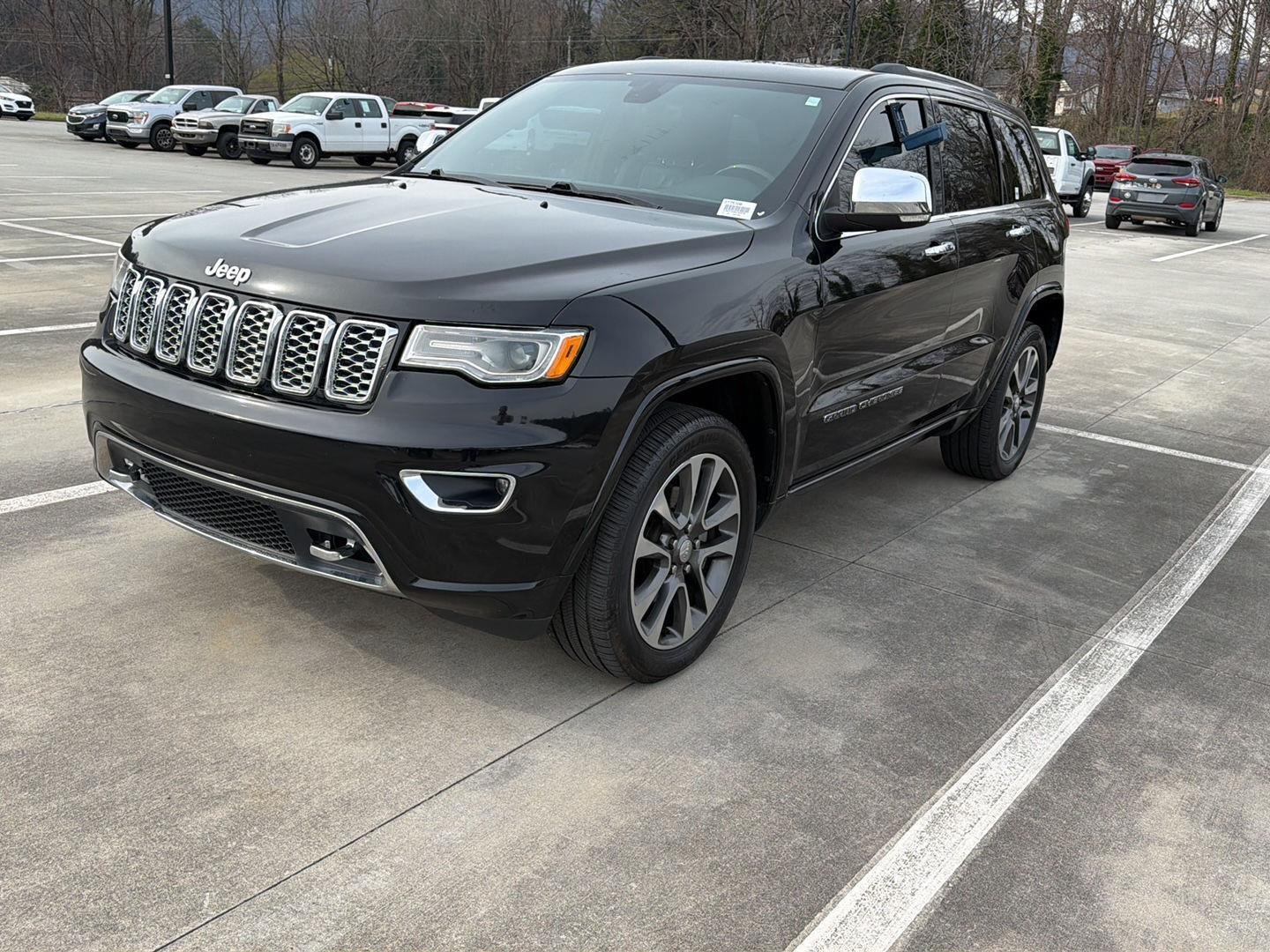 Used 2017 Jeep Grand Cherokee Overland with VIN 1C4RJFCG5HC783570 for sale in Clayton, GA