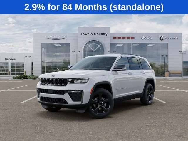 New 2026 Bright White Clear-Coat Exterior Paint Jeep Limited image 1