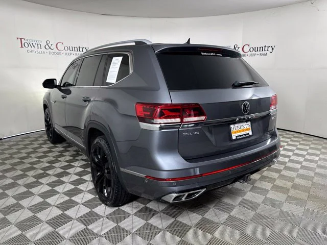 Used 2021 Gray Volkswagen 3.6L V6 SEL Premium R-Line image 9