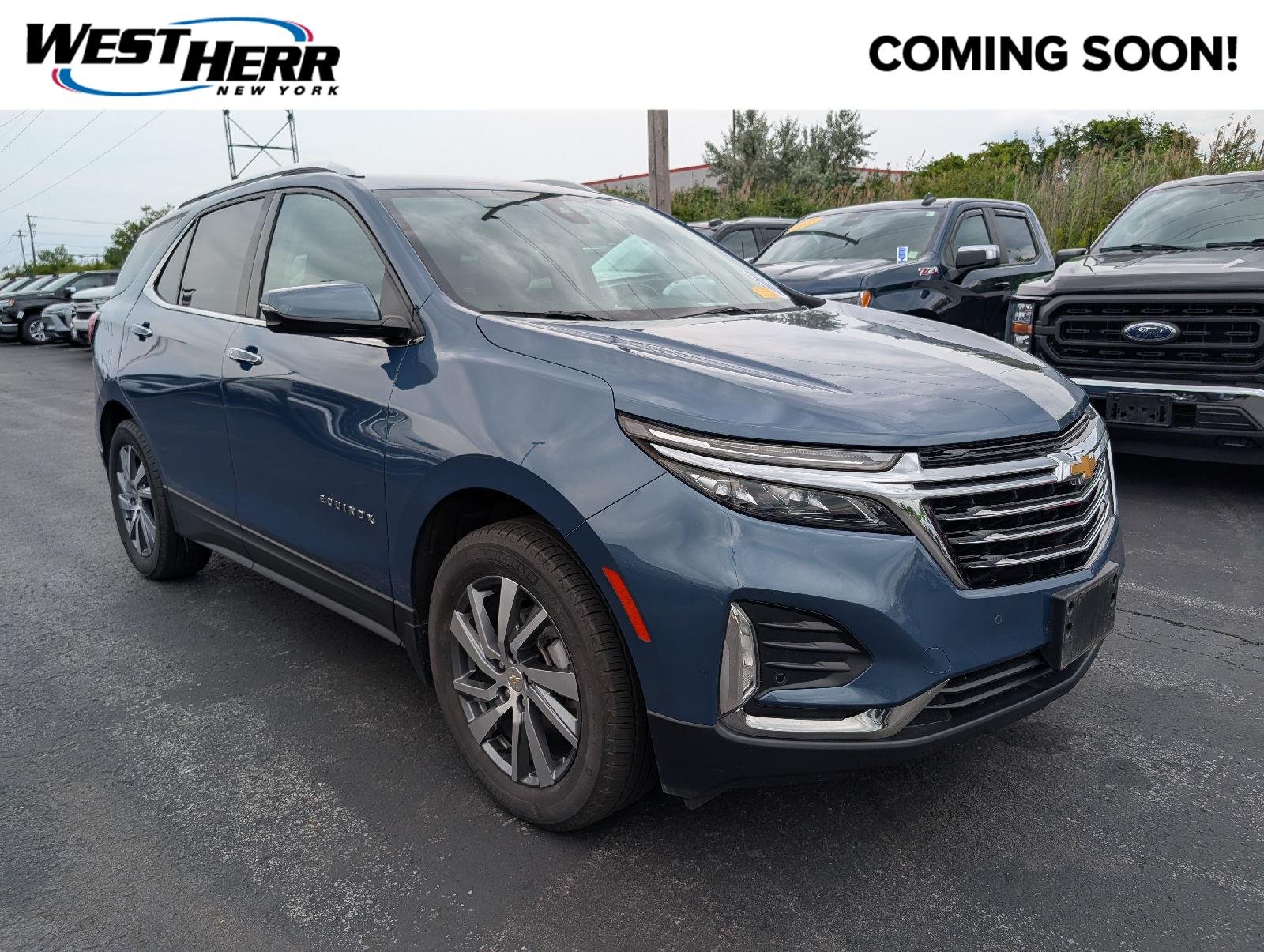 Used 2024 Lakeshore Blue Metallic Chevrolet Premier image 1