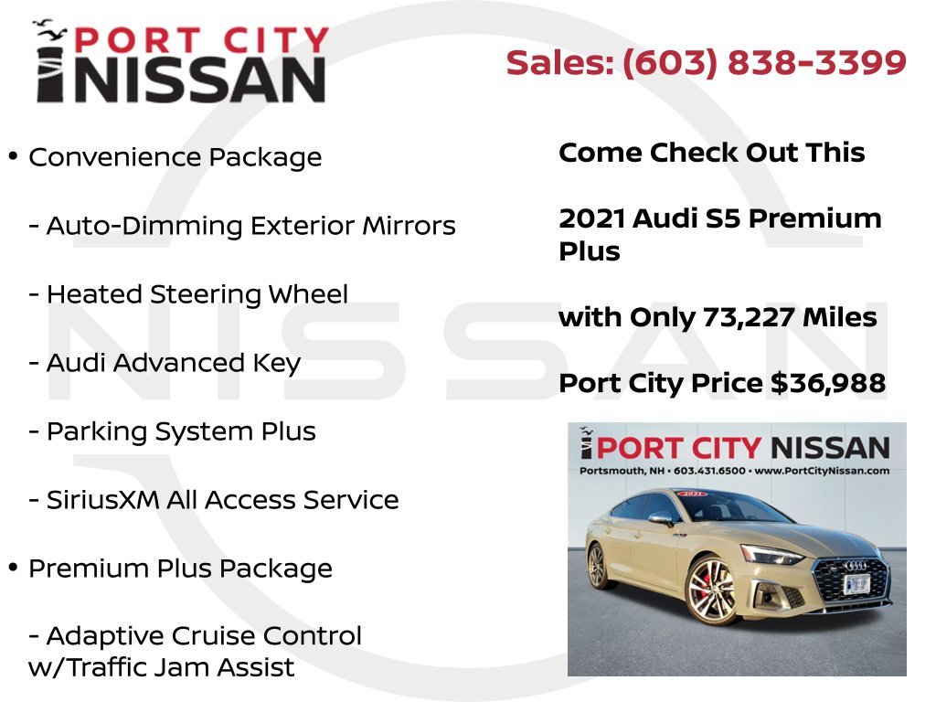 Used 2021 Quantum Gray Audi 3.0T Premium Plus w/s-sport + b&o 3d audio image 20