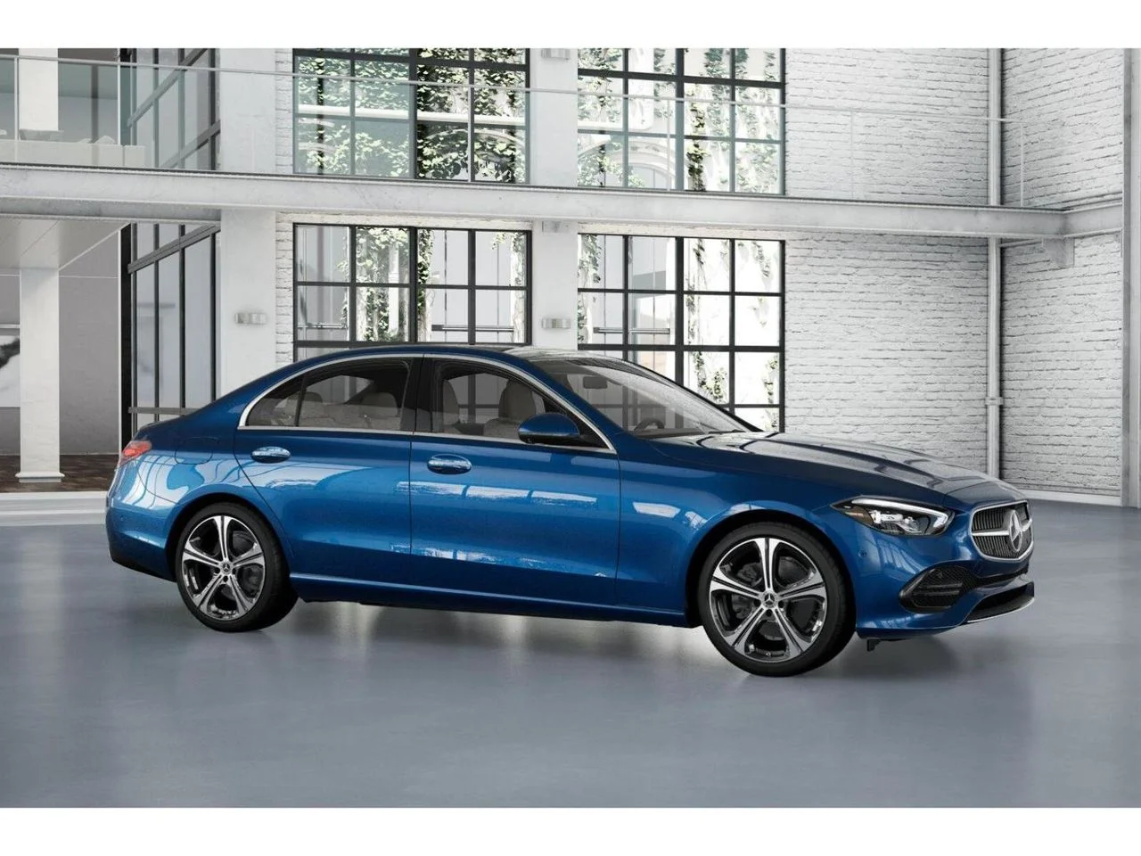 New 2026 Starling Blue Metallic Mercedes-Benz C 300 image 13