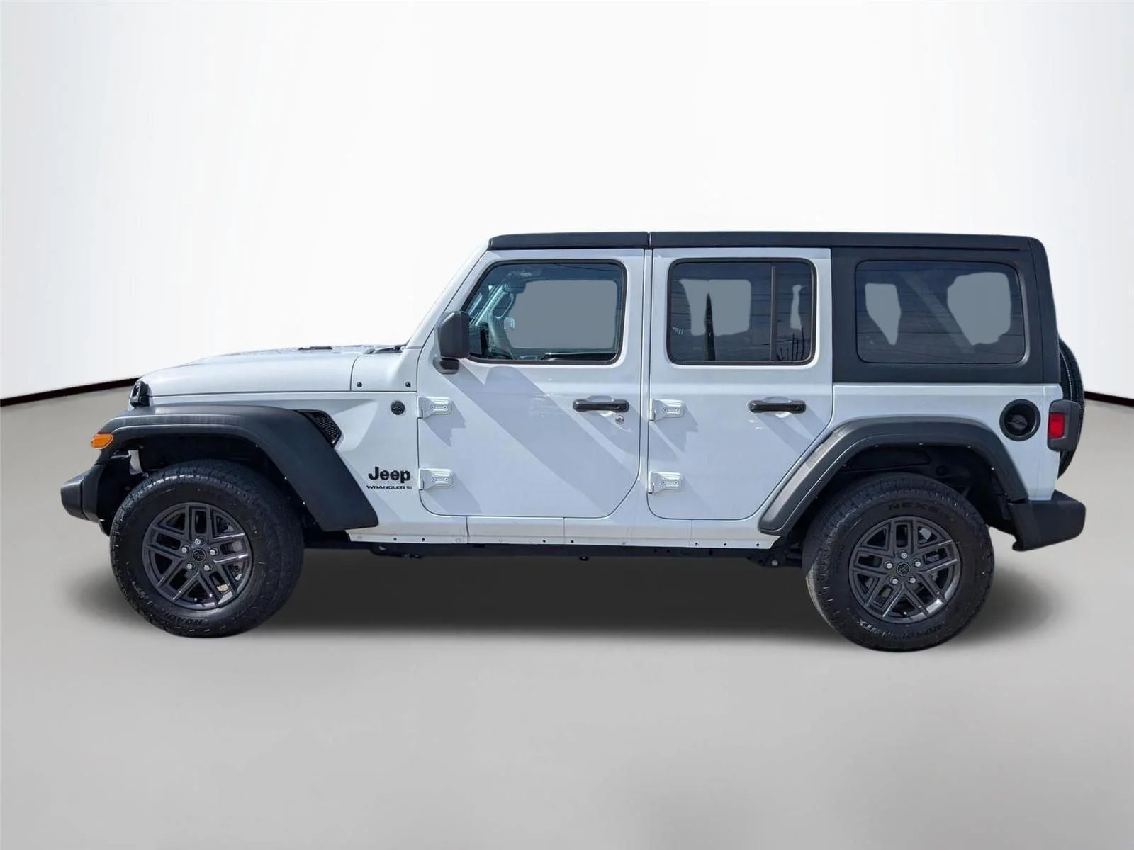 Used 2024 Bright White Clearcoat Jeep Sport S image 8