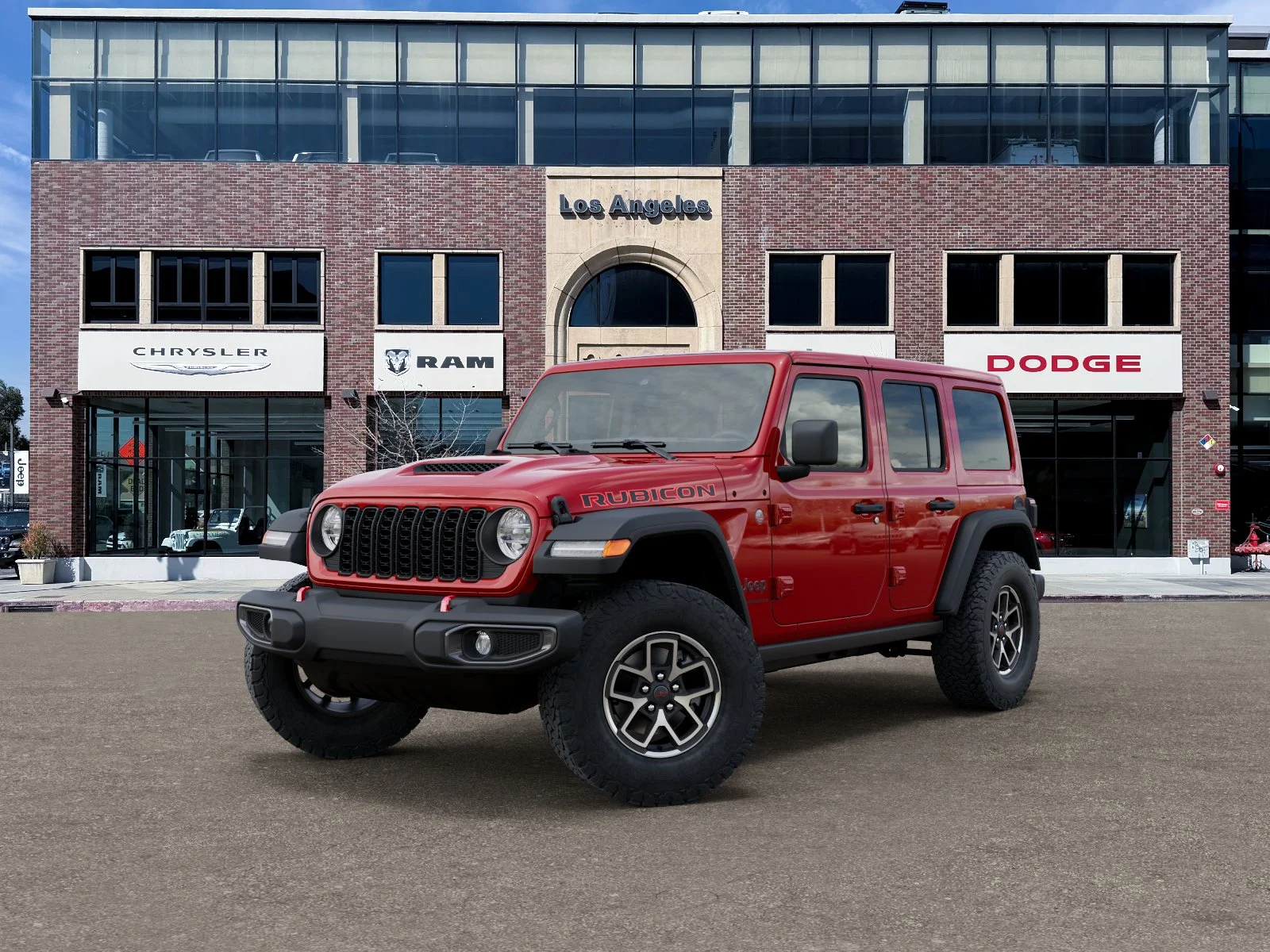 New 2026 Firecracker Red Clear-Coat Exterior Paint Jeep Rubicon image 27