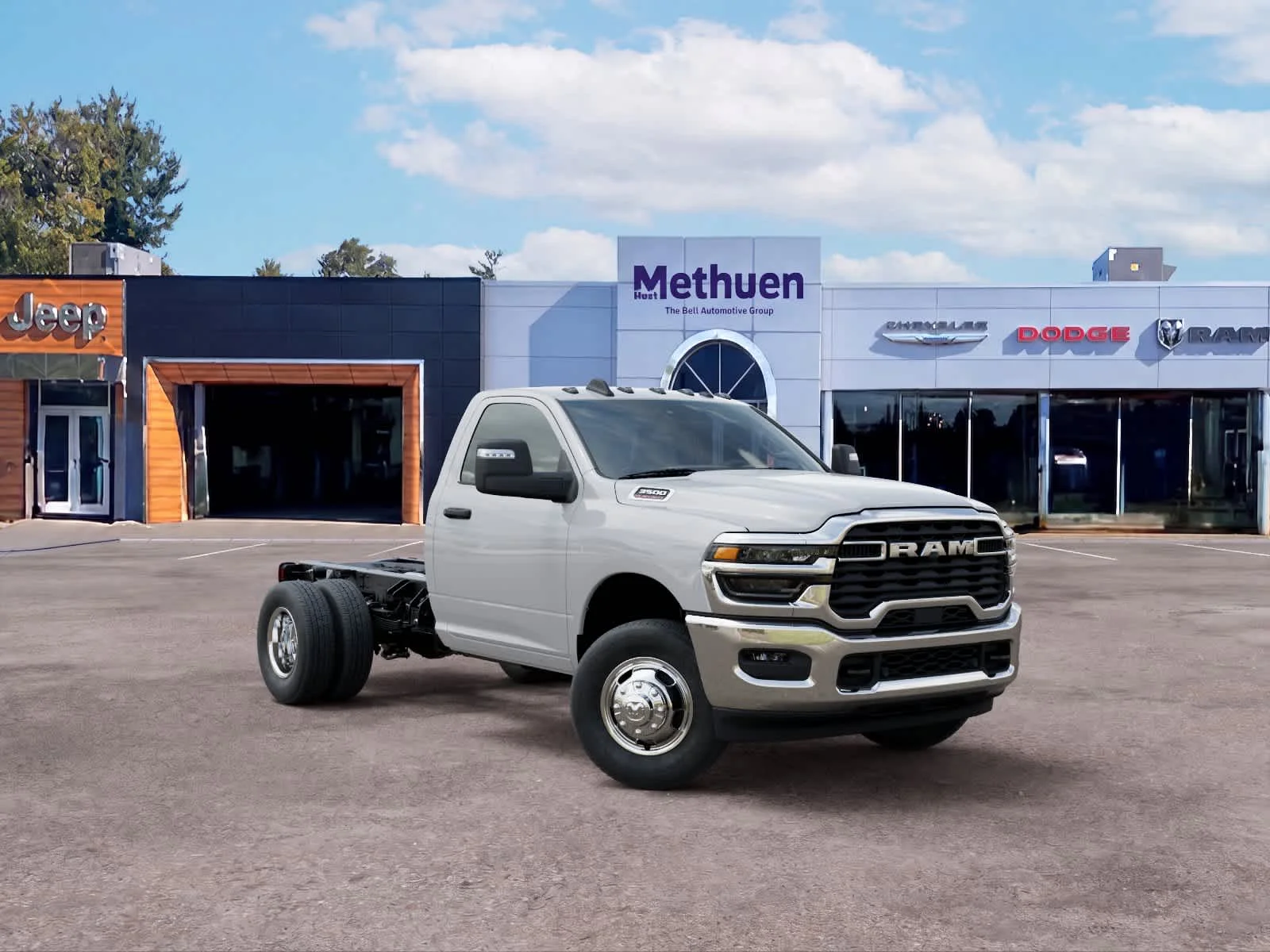 New 2026 Bright White Clear-Coat Exterior Paint RAM Tradesman image 5