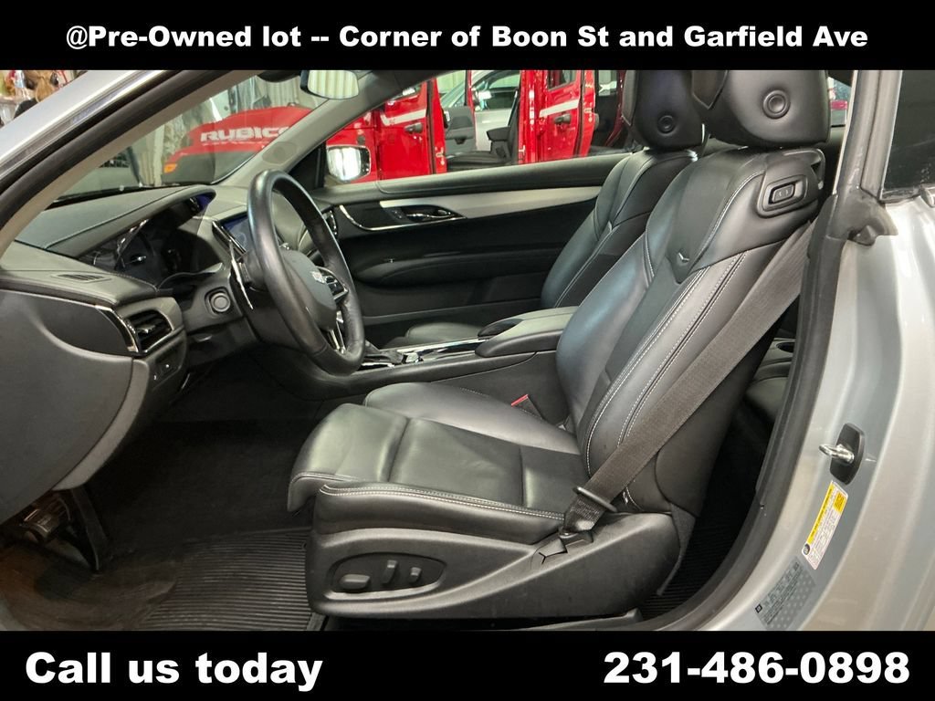 Used 2017 RADIANT SILVER METALLIC Cadillac Luxury AWD image 14