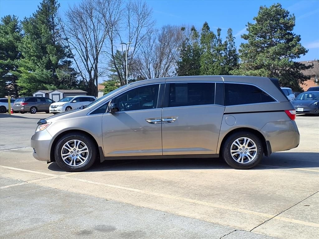 Used 2013 Honda Odyssey EX-L with VIN 5FNRL5H61DB062728 for sale in Savoy, IL