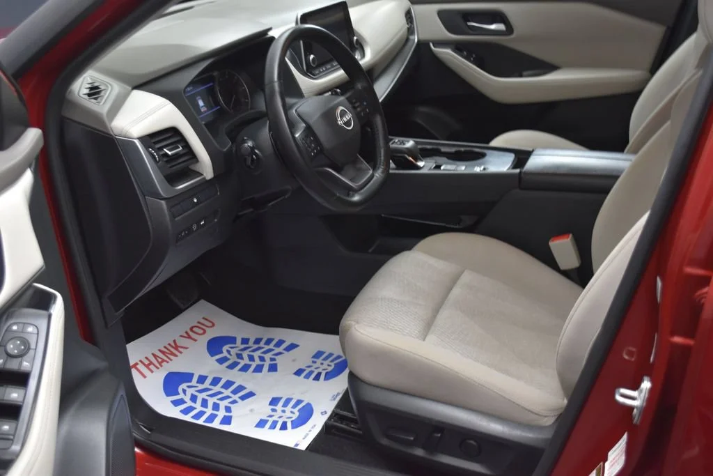 Certified Used 2025 Red Nissan SV image 8