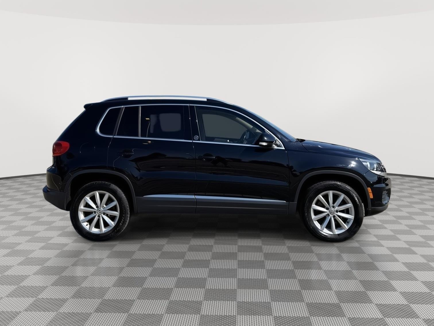 Used 2017 Deep Black Pearl Volkswagen Wolfsburg Edition image 7