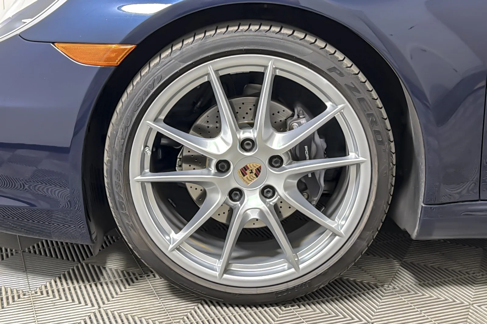 Used 2014 Dark Blue Metallic Porsche 2dr Cpe Carrera image 23