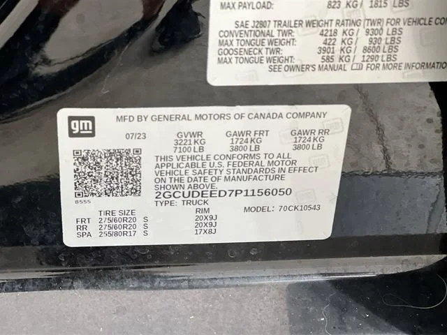 Certified Used 2023 Black Chevrolet RST image 41