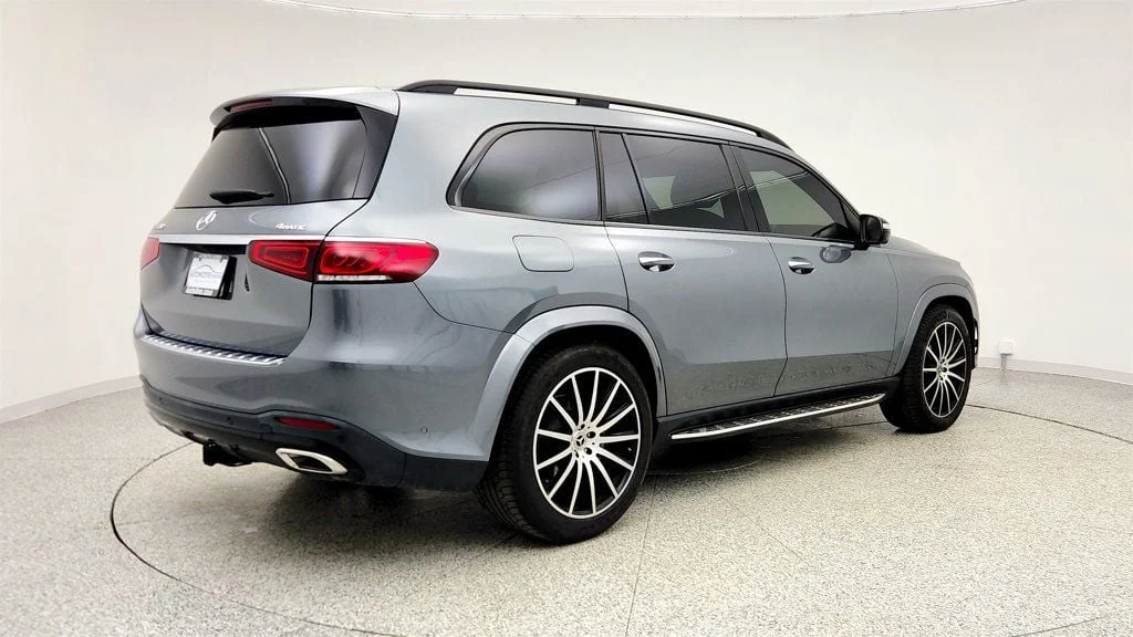 Used 2023 Selenite Grey Metallic Mercedes-Benz GLS 580 4MATIC® SUV w/ Driver Assistance Pkg, Nappa Leather & HUD image 5