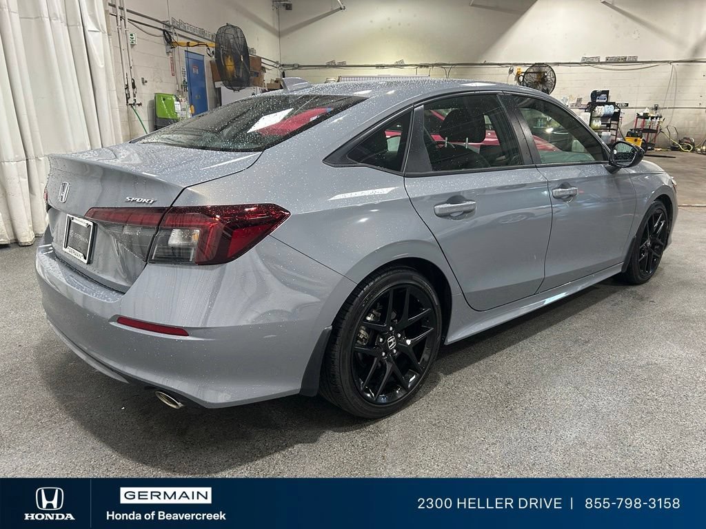 Certified Used 2025 Urban Gray Pearl Honda 4D SPORT image 39