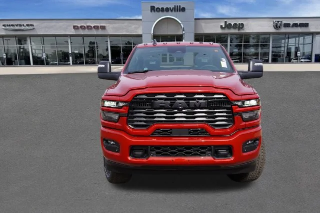 New 2027 Molten Red Pearl-Coat Exterior Paint RAM Big Horn image 8