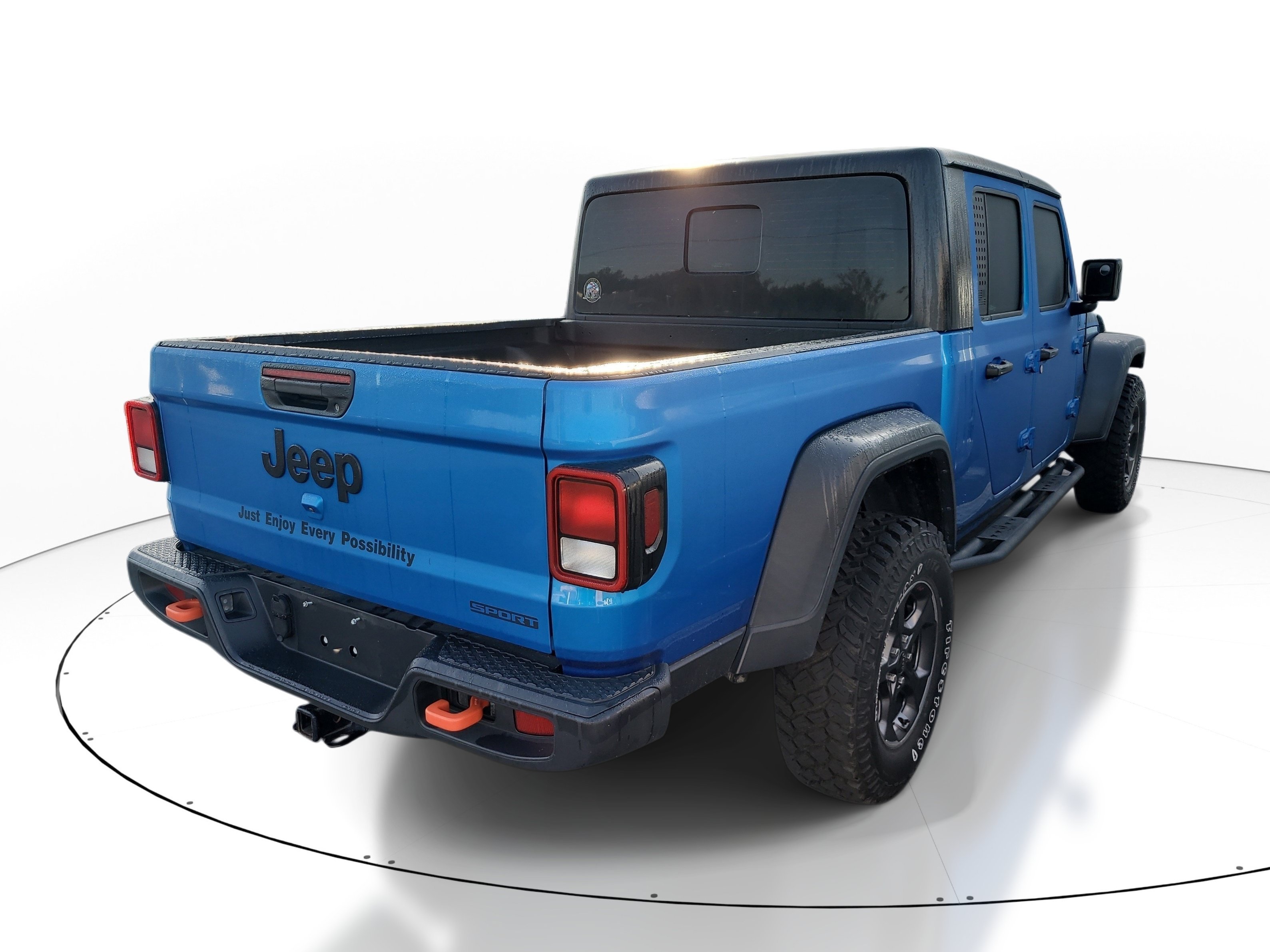 Used 2020 Hydro Blue Pearlcoat Jeep Sport image 4
