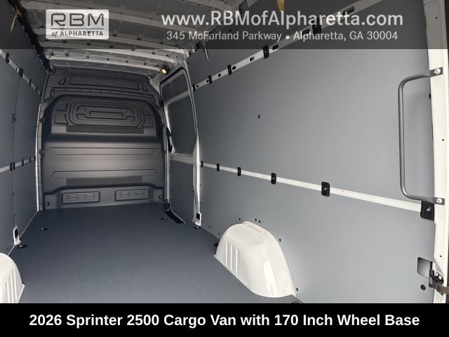 New 2026 Arctic White Mercedes-Benz 2500 with 170 Inch Wheel Base image 33