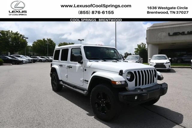 Pre-Owned 2021 Jeep Wrangler Unlimited Sahara Altitude